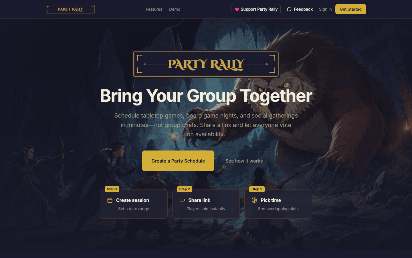 Party Rally preview